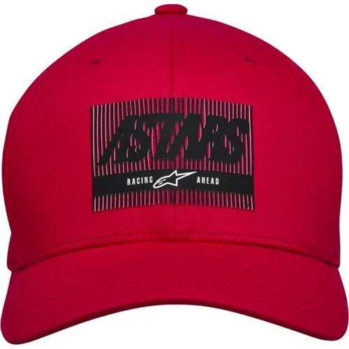 Boné Alpinestars Hypto Vermelho Urbano Casual Unissex Aba Curva