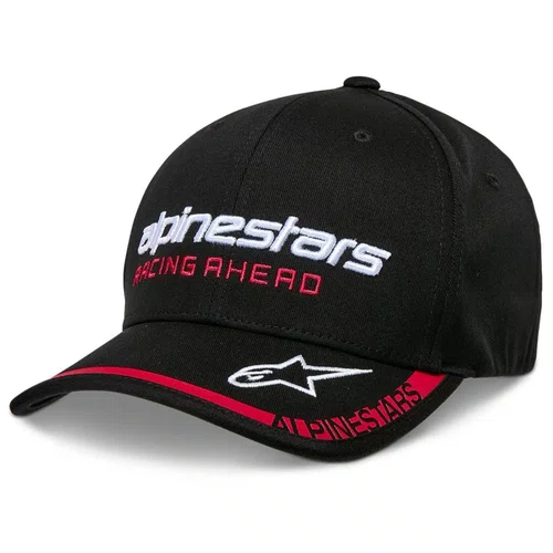 Bone Alpinestars Indent Preto Vermelho