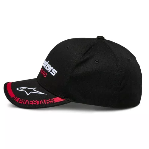 Bone Alpinestars Indent Preto Vermelho