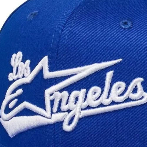 Boné Alpinestars Los Angeles Azul Branco Original Premium