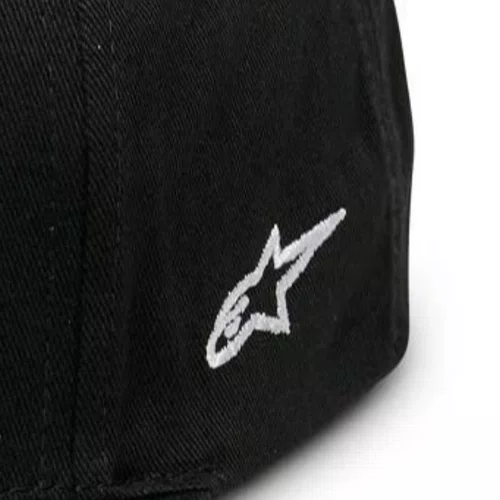 Boné Alpinestars Los Angeles Preto Branco Original Premium