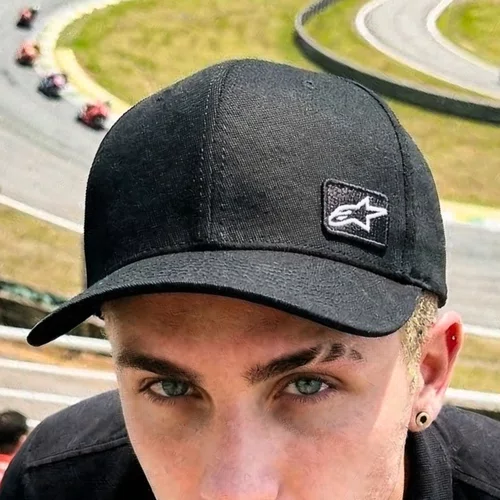 Boné Alpinestars Pivot Preto Flexfit