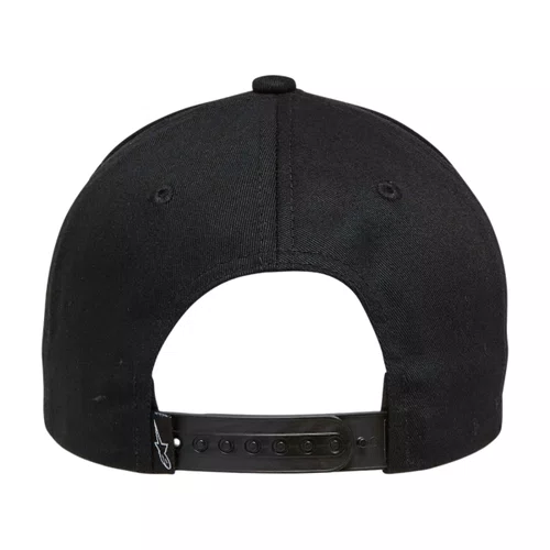 Bone Alpinestars Rostrum Snapback Preto Branco