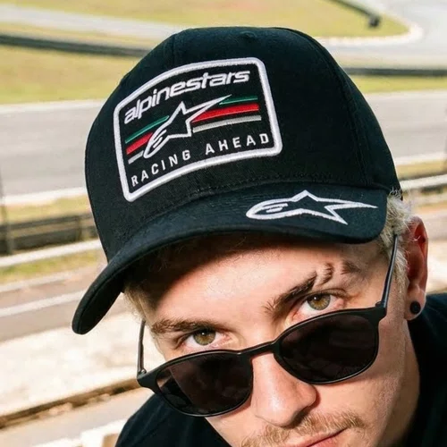 Boné Alpinestars Surpass Preto Flexfit