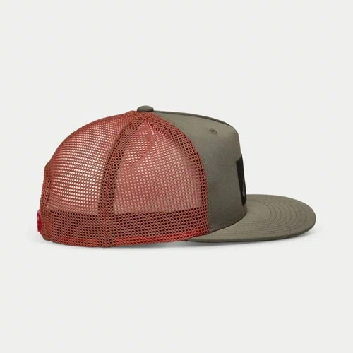 Boné Alpinestars Sussed Trucker Verde Militar Laranja Original