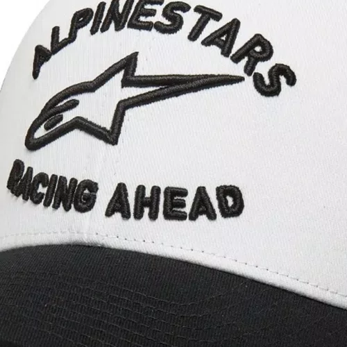 Bone Alpinestars Triple Trucker Branco Preto