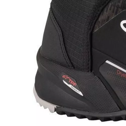 Bota Alpinestars Crx Drystar Preta Camo Vermelha Impermeável Confortável Cross