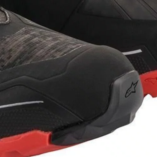 Bota Alpinestars Crx Drystar Preta Camo Vermelha Impermeável Confortável Cross
