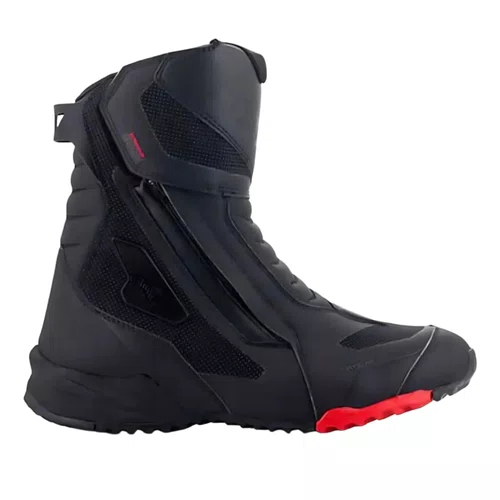 Bota Alpinestars RT 7 Drystar Impermeável Preta Vermelha