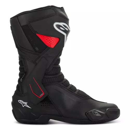 Bota Alpinestars SMX 6 V3 Drystar Preta Vermelha