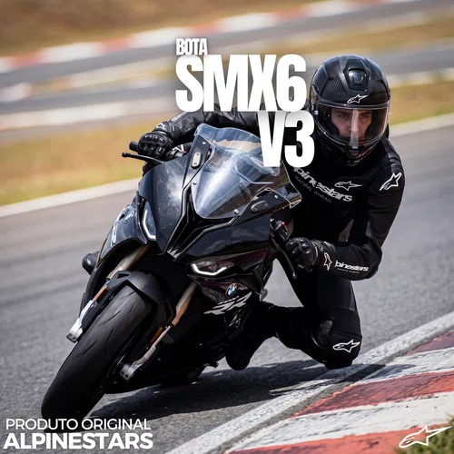 Bota Alpinestars SMX 6 V3 Preta