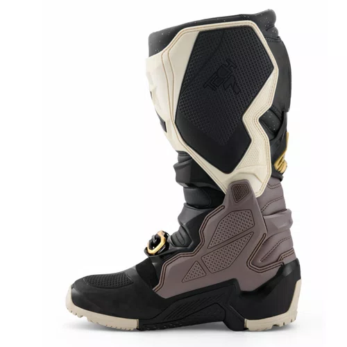 Bota Alpinestars Tech 7 Enduro Preta Cinza Dourada Impermeável