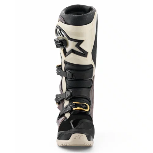 Bota Alpinestars Tech 7 Enduro Preta Cinza Dourada Impermeável
