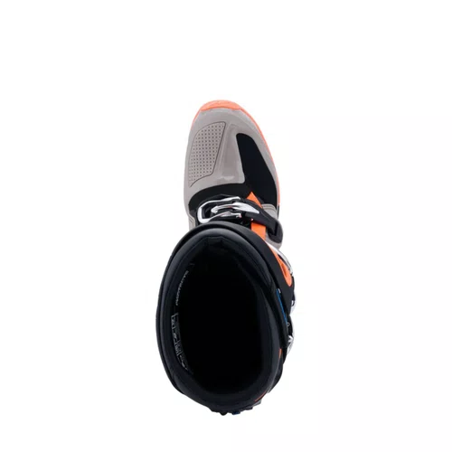 Bota Alpinestars Tech 7 Enduro Preta Cinza Laranja Fluo