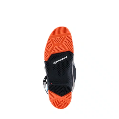Bota Alpinestars Tech 7 Enduro Preta Cinza Laranja Fluo