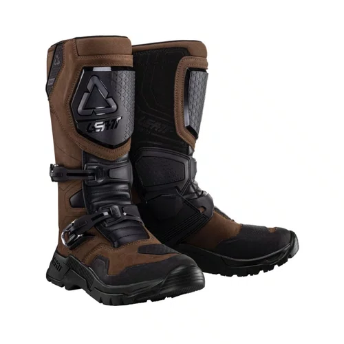 Bota Leatt Adventure Hydradri 7.5 Impermeável Marrom