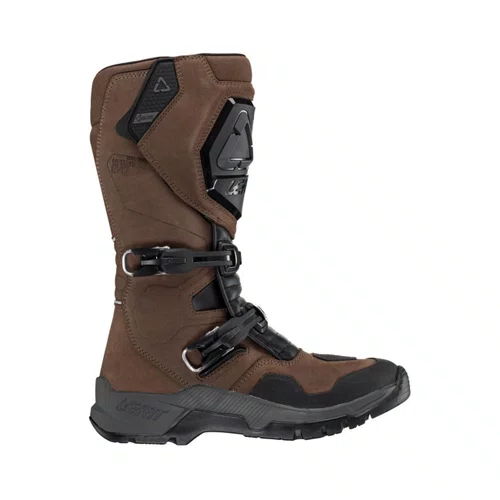 Bota Leatt Adventure Hydradri 7.5 Impermeável Marrom