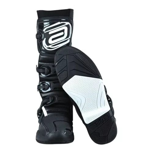 Bota Motocross Asw Elevate Branca Preta