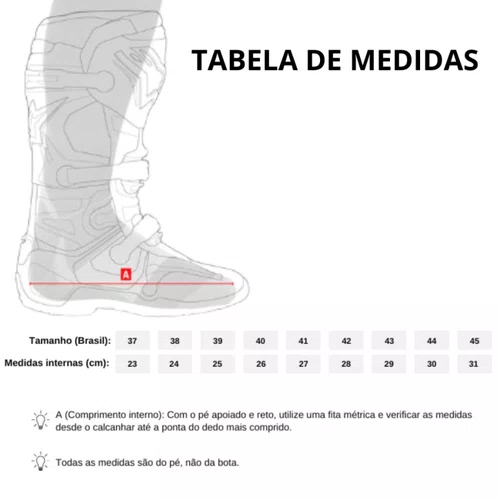 Bota Off Road Asw Elevate Branca Preta Vermelha