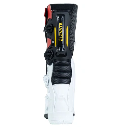 Bota Off Road Asw Elevate Branca Preta Vermelha