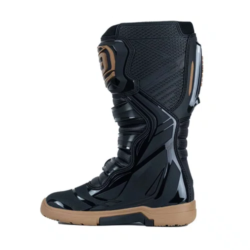 Bota Off Road Asw Elevate Enduro Preta Marrom Premium Original