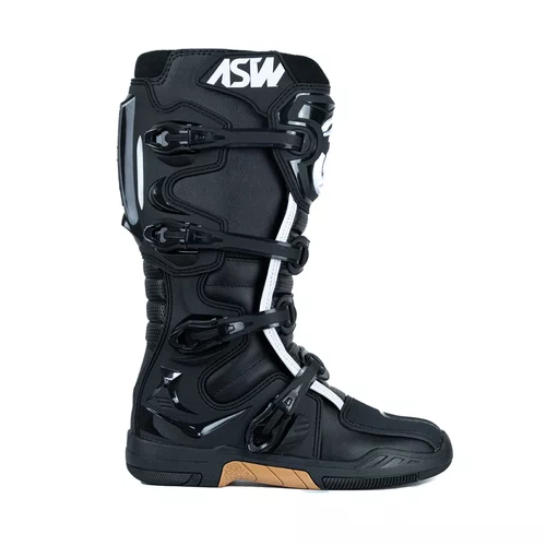 Bota Off Road Asw Elevate Enduro Preta Branca