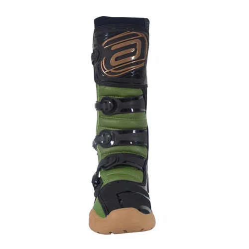 Bota Off Road Asw Elevate Enduro Preta Verde Oliva