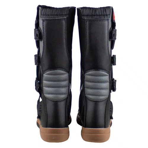 Bota Motocross ASW Image Enduro Cinza Preto Vermelho