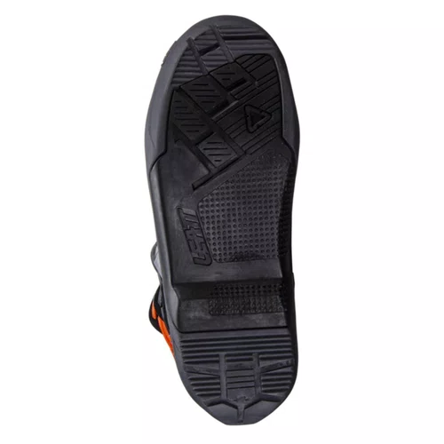 Bota Motocross Leatt 3.5 Laranja Preto