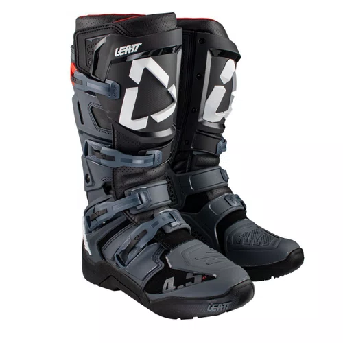 Bota Motocross Leatt 4.5 Enduro Grafite Preta