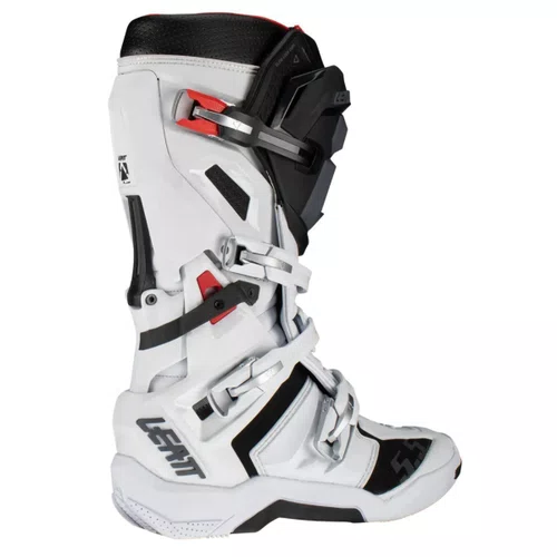 Bota Motocross Leatt 5.5 Flexlock Branca Preta