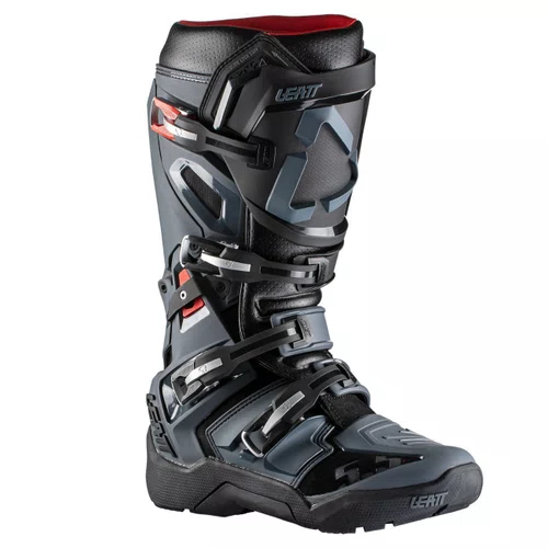 Bota Motocross Leatt 5.5 FlexLock Enduro Grafite com Preto