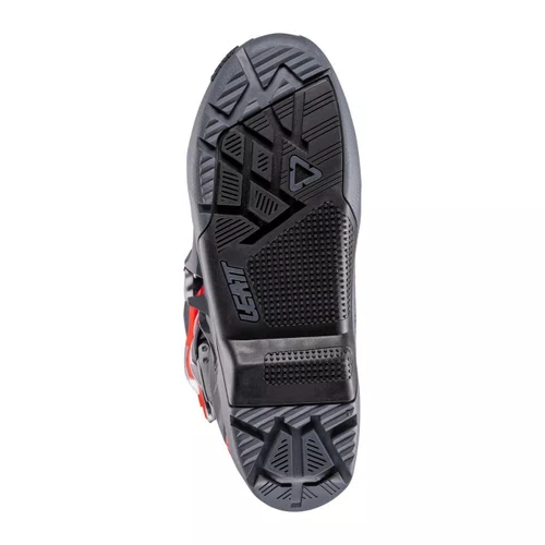Bota Motocross Leatt 5.5 FlexLock Enduro Vermelha Cinza