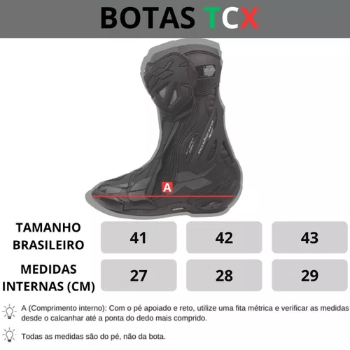 Bota Tcx RT Race Pro Air Preta Racing