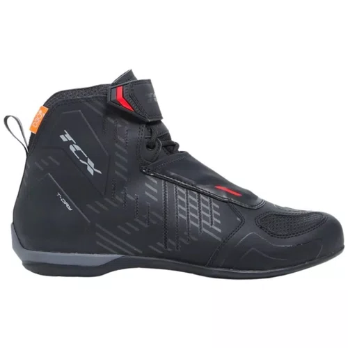 Bota Tcx Tenis Pilotagem Moto Ro4D WP Preta Curta