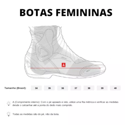Bota Tcx Tenis Pilotagem Moto Ro4D WP Preta Feminina