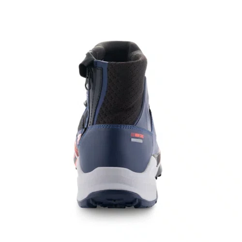 Bota Tenis Pilotagem Alpinestars Speedforce XR Azul Preta Vermelha Cinza