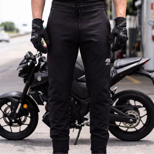 Calça Alpinestars Aeroshell Preta Branca