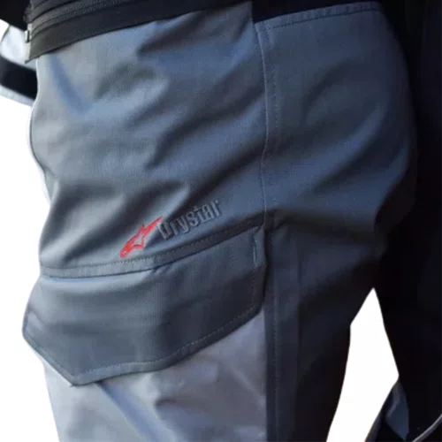 Calça Alpinestars Andes V3 Drystar Cinza Original Premium