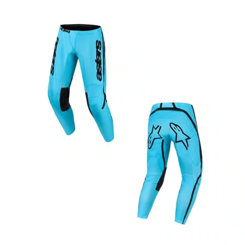 Calça Alpinestars Stella Fluid Apex Verde Agua Preto Off Road