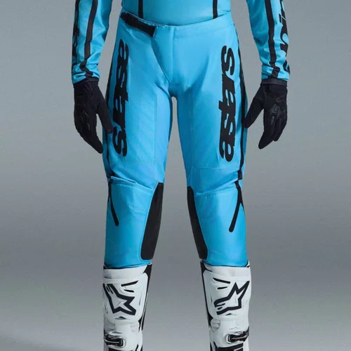 Calça Alpinestars Stella Fluid Apex Verde Agua Preto Off Road