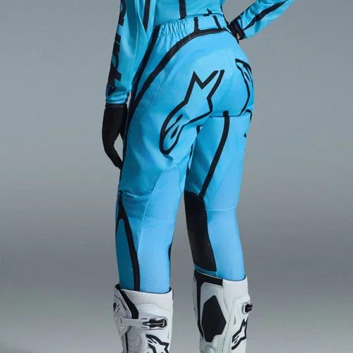 Calça Alpinestars Stella Fluid Apex Verde Agua Preto Off Road