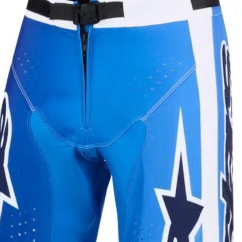 Calça Alpinestars Racer Air Portl Azul Branco UCLA Off Road