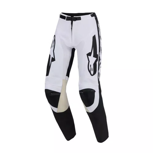 Calça Alpinestars Racer Riway Branco Preto