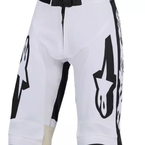 Calça Alpinestars Racer Riway Branco Preto Off Road Premium