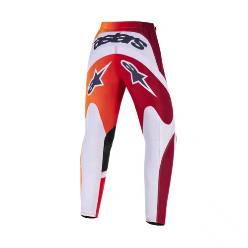 Calça Infantil Alpinestars Youth Fluid Portl Vermelho Cinza Off Road