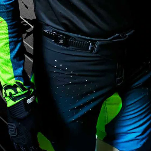 Calça ASW Concept Genesis Preto Petróleo Amarelo Original