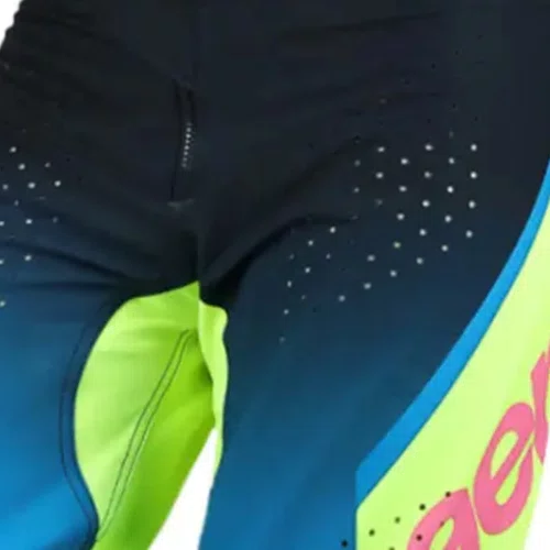 Calça ASW Concept Genesis Preto Petróleo Amarelo Original