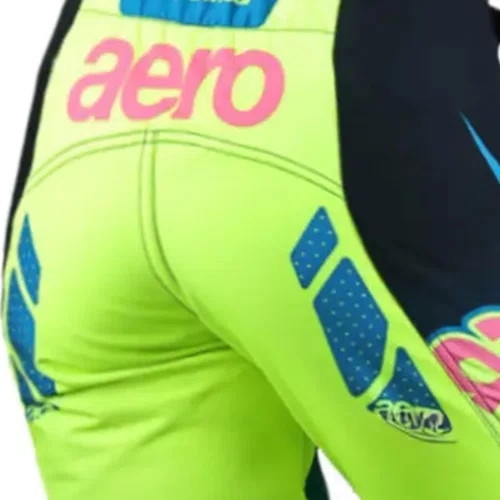 Calça ASW Concept Genesis Preto Petróleo Amarelo Original