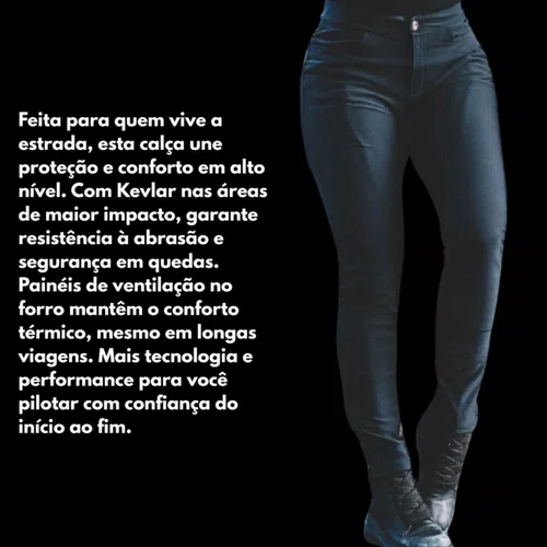 Calça Asw Corse Divine Feminina Preta Black Original Premium